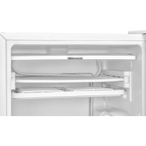 Evvoli Mini Fridge, 90 Liters, Mechanical Control, Recessed Handle, Adjustable Legs, Defrost Type, White, EVRFM-90LW