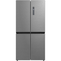 Evvoli 575 Liters French Door Refrigerator, Silver, EVRFM-F575S