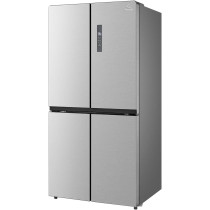 Evvoli 575 Liters French Door Refrigerator, Silver, EVRFM-F575S