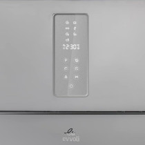 Evvoli Table Top Dishwasher, 6 Place Settings, Residual Heating Dry, Child Lock, Touch Control, EVDW-6MS