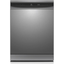 Evvoli Dishwasher 12 Place Setting, 6 Programs, 2 Rack Levels, 11 L,High Energy Efficiency, Quiet, Silver, EVDW-122S