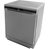 Evvoli Dishwasher 12 Place Setting, 6 Programs, 2 Rack Levels, 11 L,High Energy Efficiency, Quiet, Silver, EVDW-122S