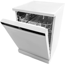 Evvoli Dishwasher 12 Place Setting, 6 Programs, 2 Rack Levels, 11 L,High Energy Efficiency, Quiet, White, EVDW-122W