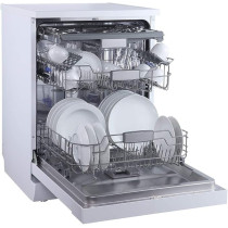 Evvoli Free Standing Dishwasher 7 Programs 14 Place Setting, 3 Rack Levels, High Energy Efficiency, Quiet, White Colour, EVDW-143MW