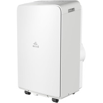 Evvoli Portable Powerful Cooling Air Conditioner With 24 Hours Timer, White, EVPR-9K-PO