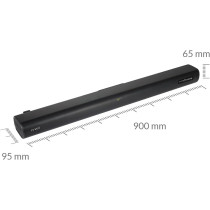 Evvoli 2.0Ch Single Soundbar With Bluetooth And LED Display, 120W, Black, EVAUD-SB120B