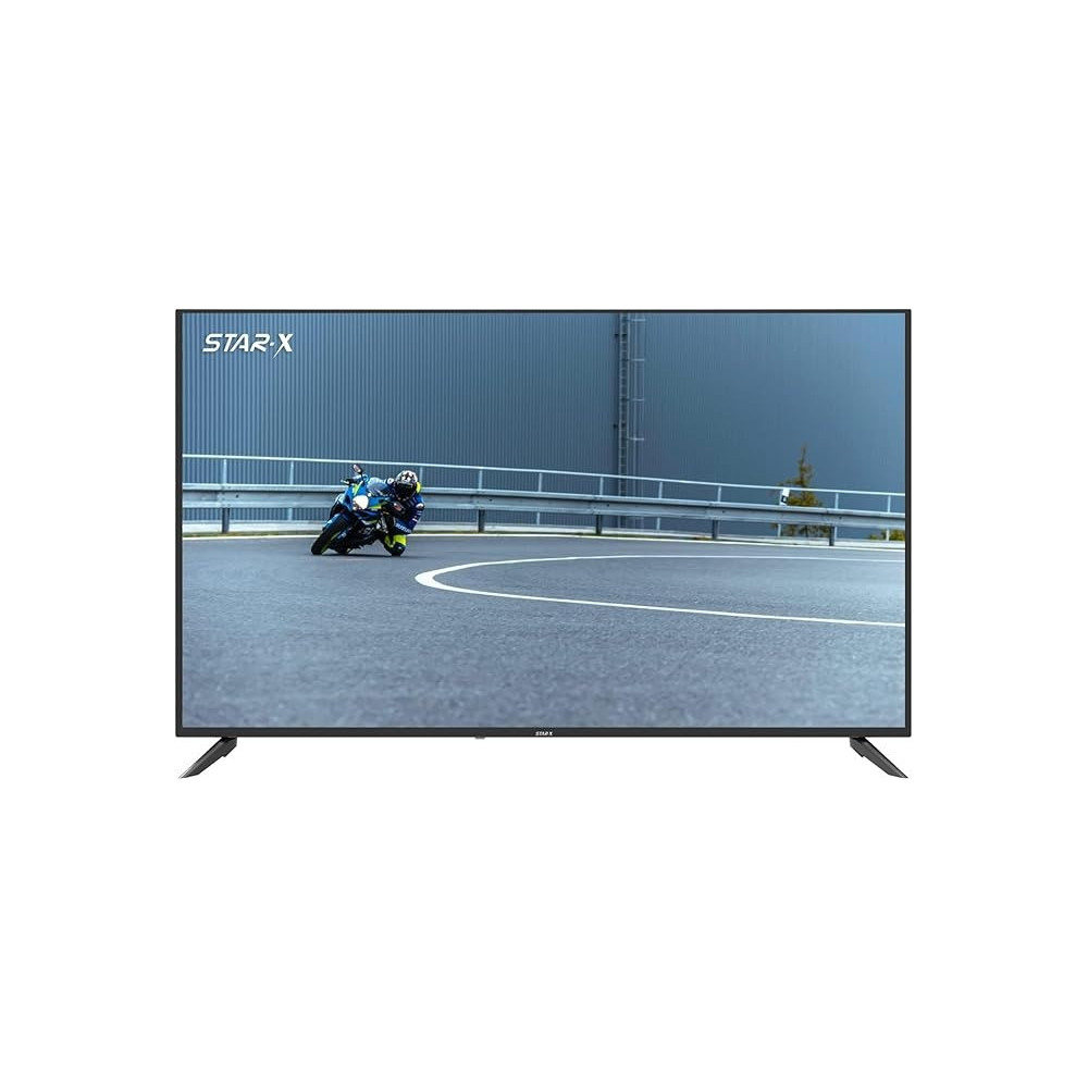 Star-X 65 Inch 4K UHD Smart LED TV With Built In Receiver, Black, 65UH640V