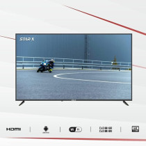 Star-X 65 Inch 4K UHD Smart LED TV With Built In Receiver, Black, 65UH640V