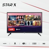 Star-X 32 Inch Smart LED TV With Built In Receiver T2/S2, HDMI, USB, Black, 32LN680G
