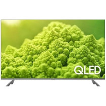 Evvoli 50 Inch 4K QLED Android Smart TV Frameless, Black, 50EV250QA