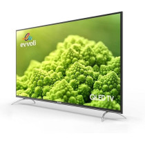 Evvoli 50 Inch 4K QLED Android Smart TV Frameless, Black, 50EV250QA