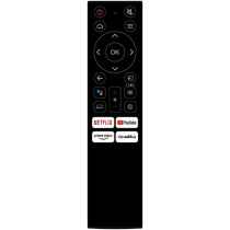 Evvoli 43 Inch 4K QLED Android Smart TV Frameless, Black, 43EV250QA