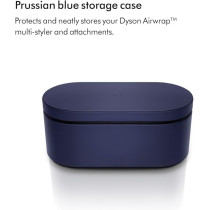 Dyson Airwrap Complete Long Curling Iron With 6 Accessories Prussian Blue/Rich Copper, HS05, Blue/Rose, 1 Year Warranty