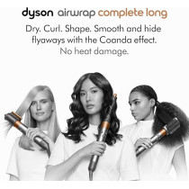 Dyson Airwrap Multi-Styler Complete Long, Nickel/Copper, Blue/Rose, 1 Year Warranty