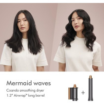 Dyson Airwrap Multi-Styler Complete Long, Nickel/Copper, Blue/Rose, 1 Year Warranty