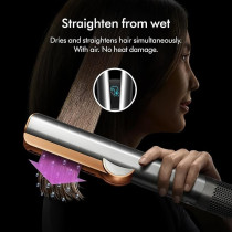 Dyson Airstrait Straightener, Silver, 1 Year Warranty