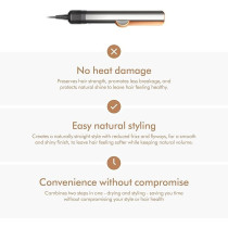 Dyson Airstrait Straightener, Silver, 1 Year Warranty