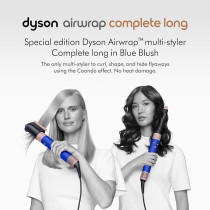 Dyson Airwrap Multi-Styler Complete Long in Special Edition, Blue Blush, 1 Year Warranty