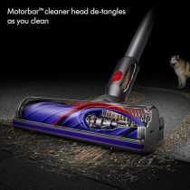 Dyson V8 Cordless Vacuum Cleaner, Silver, 1 Year Warranty