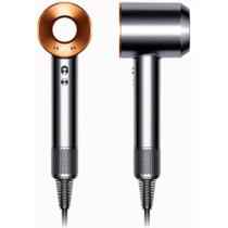 Dyson Supersonic Hair Dryer (Nickel/Copper) Five styling Attachments Including The New Flyaway Attachment, Sliver, 1 Year Warranty