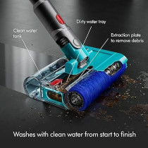 Dyson V15s Detect Submarin Vacuum Cleaner, Bagless, Silver, 1 Year Warranty