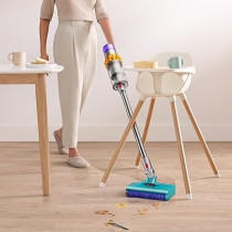 Dyson V15s Detect Submarin Vacuum Cleaner, Bagless, Silver, 1 Year Warranty