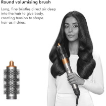 Dyson New Dyson Airwrap Hair Styler HS05-2022 Long (Prussian Blue/Copper) (Multi-functional Attachments Are The Perfect Alternatives to a Curling Iron, Curling Wand And Blow Dryer Brush), Blue, 1 Year Warranty