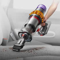 Dyson V15 Detect Absolute Cordless Vacuum Cleaner, Silver, 447033-01, 1 Year Warranty
