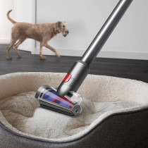 Dyson V12 Detect Slim Total Clean Cord-Free Vacuum Cleaner, 0.35 Liter, Disk, Silver, 1 Year Warranty