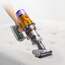 Dyson V12 Detect Slim Total Clean Cord-Free Vacuum Cleaner, 0.35 Liter, Disk, Silver, 1 Year Warranty