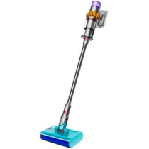 Dyson V15s Detect Submarine Vacuum Cleaner, Silver/Blue, 1 Year Warranty