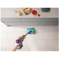 Dyson V15s Detect Submarine Vacuum Cleaner, Silver/Blue, 1 Year Warranty