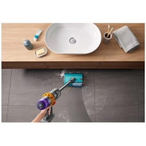 Dyson V15s Detect Submarine Vacuum Cleaner, Silver/Blue, 1 Year Warranty