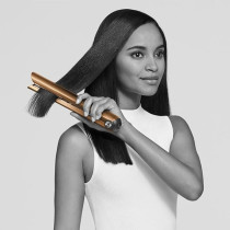 Dyson Corrale Hair Straigntener, Vinca Gifting Bundle, Blue/Rose, 1 Year Warranty