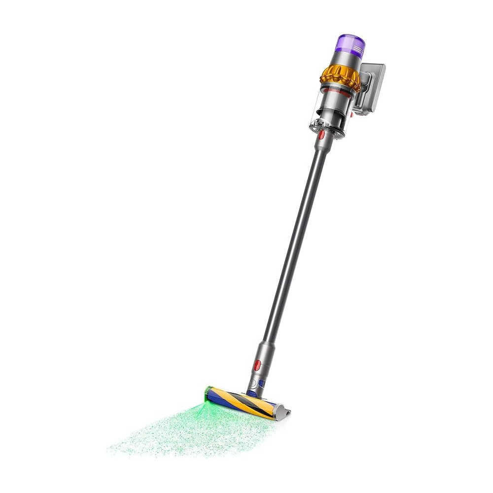 Dyson V15 Detect Absolute Cord-Free Vacuum Cleaner with 4 Attachment, Silver, 1 Year Warranty