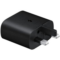 Samsung Original 25W Fast Charging USB-C Mobile Phone Charger Compatible with Galaxy Smartphones, Black, EP-TA800XBEGGB