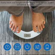 Oem Digital Thick Glass Weighing Scale Weight Measurement Machine For Humans