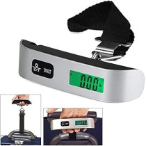 Khushamdid High Precision T-Shaped LCD Display Backlight Digital Hanging Luggage Scale Travel Weight