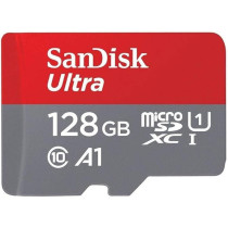 Sandisk Ultra Android Microsdhc Uhs-I 100 Mb/S A1 Card With Adapter 128GB, ‎SDSQUAR-128G-GN6MA
