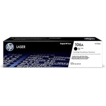 HP 106A Original Toner Cartridge Laser 107, Black, W1106A
