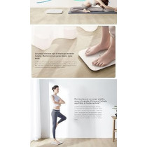 Xiaomi Smart Weight Scale 2 Bluetooth 5.0 Precision Fitness, White, XMTZC04HM