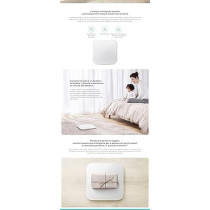 Xiaomi Smart Weight Scale 2 Bluetooth 5.0 Precision Fitness, White, XMTZC04HM