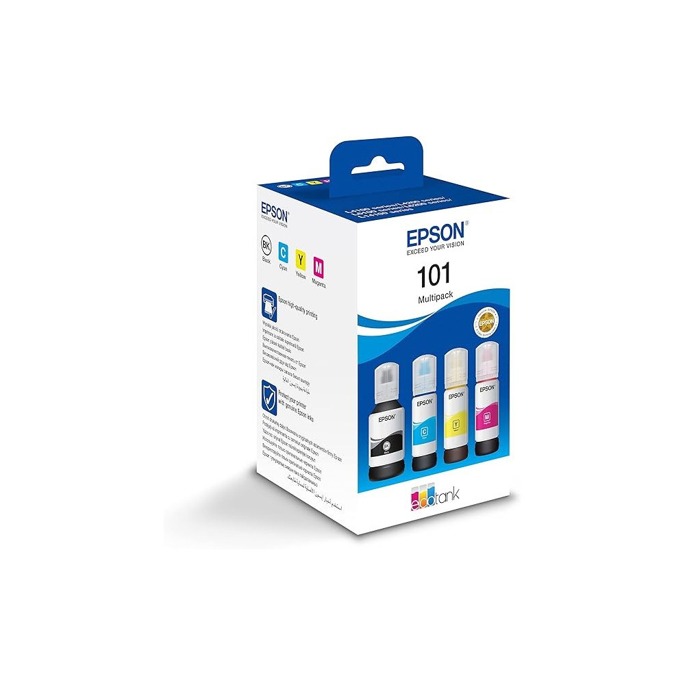 Epson 101 Ink EcoTank 4 colour Multipack Ink Bottle