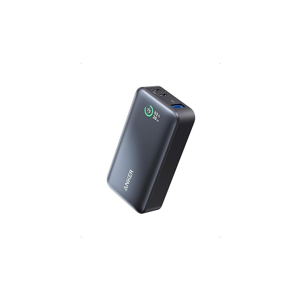 Anker 3.0 Portable Charger with PD 30W Max Output 10,000 mAh Power Bank, Black