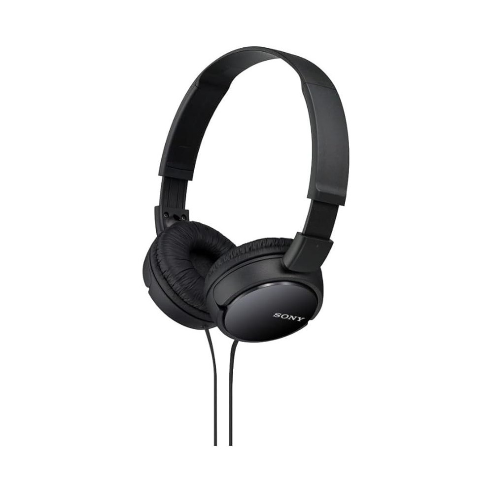 Sony ZX Series Wired On-Ear Headphones, Black, MDR-ZX110