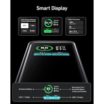 Anker Prime 12,000 mAh 2-Port Portable Charger With 130W Output Power Bank, Black