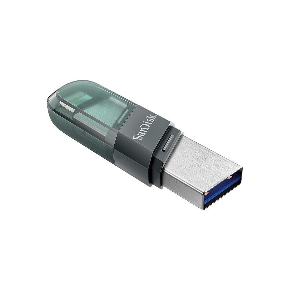 Sandisk 256Gb Ixpand Flash Drive Flip Usb 3.1 Gen 1 For Iphone/Ipad SDIX90N 256G GN6Nn, GN6NE, Black