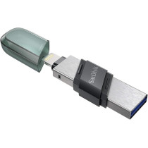 Sandisk 256Gb Ixpand Flash Drive Flip Usb 3.1 Gen 1 For Iphone/Ipad SDIX90N 256G GN6Nn, GN6NE, Black