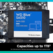 Western Digital Wd Blue 500Gb SSD 2.5 Inches/7Mm Sata, Wdbnce5000PNC-WRSN