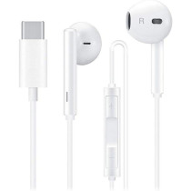 Huawei Hi-Res Classic In-Ear Earphones Wired Control Headphones Usb Type-C Edition For Huawei Mate 10, White